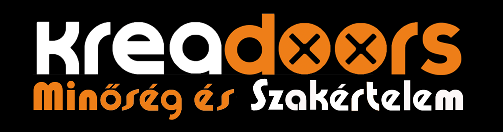 Kreadoors nyílászáró szaküzlet logó